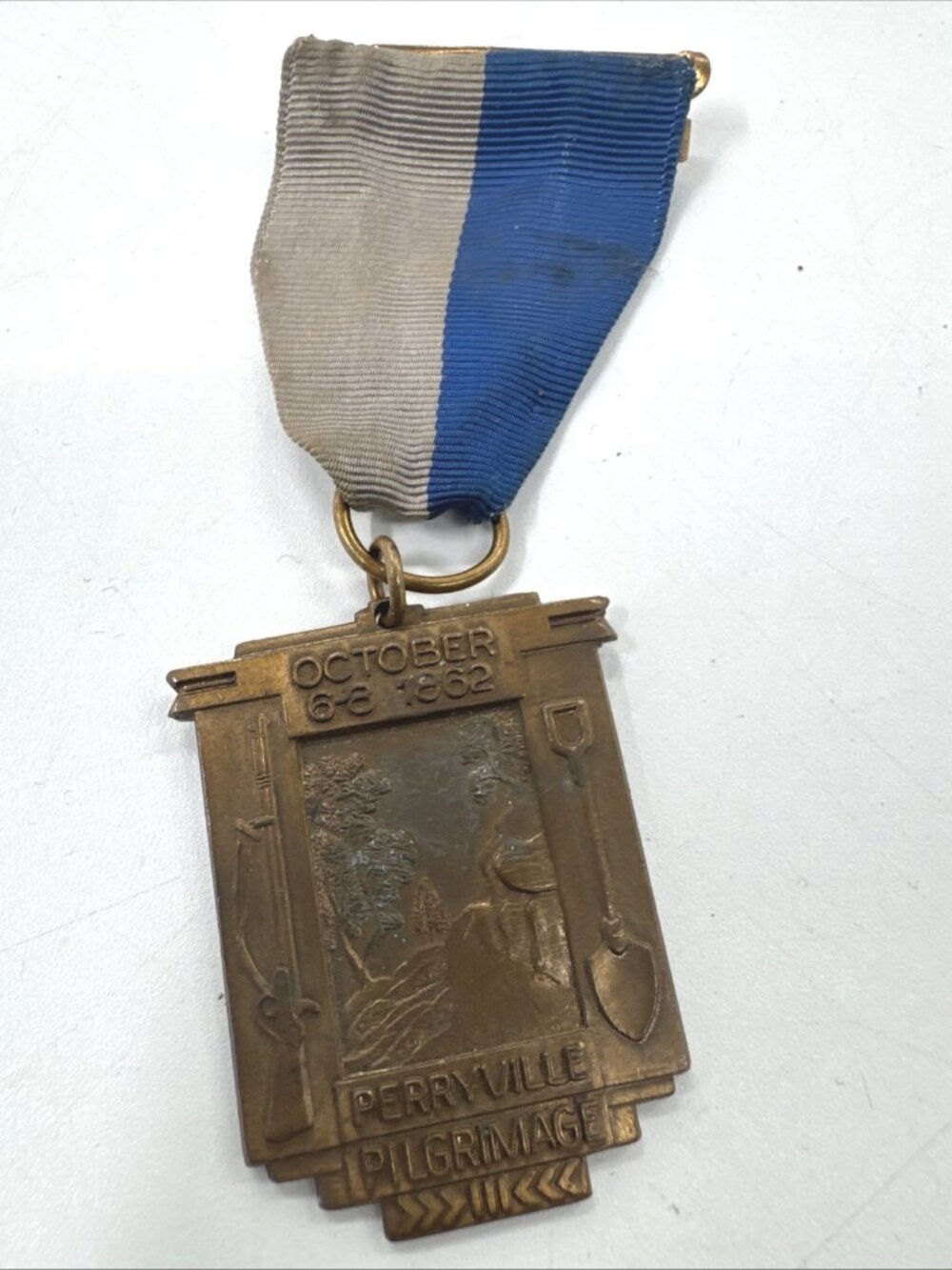 Vintage Boy Scouts Perryville Pilgrimage Medal Pin 1862 Battle Civil War KY
